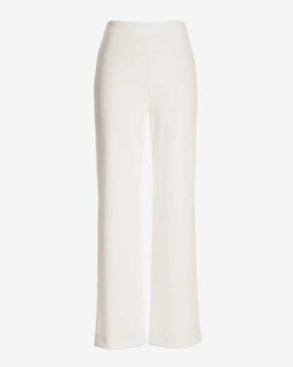 Beyond Travel High Rise Palazzo Pant Ivory Coast