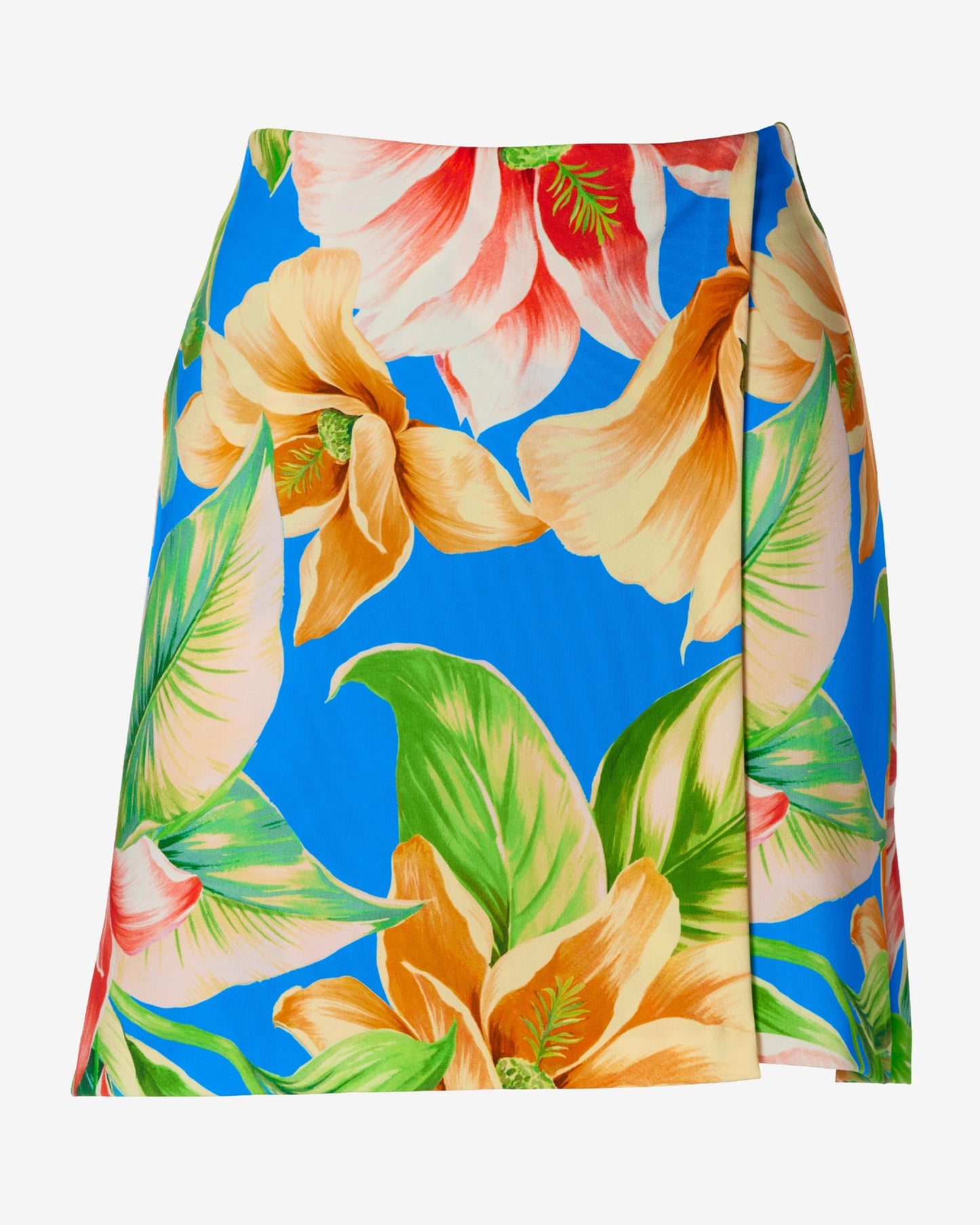 Beyond Travel Print Skort Blue Multi