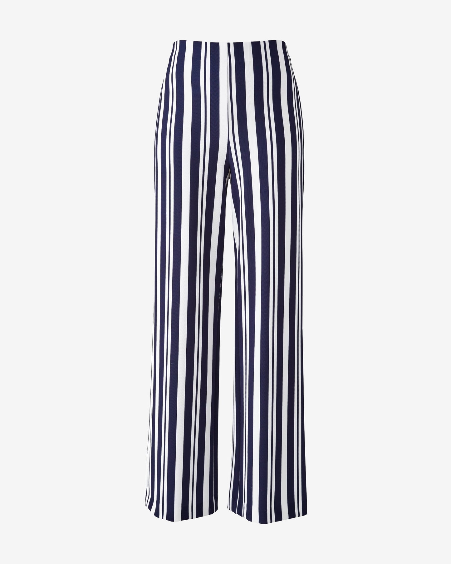 Beyond Travel Print Palazzo Pant Sophisticated Stripe