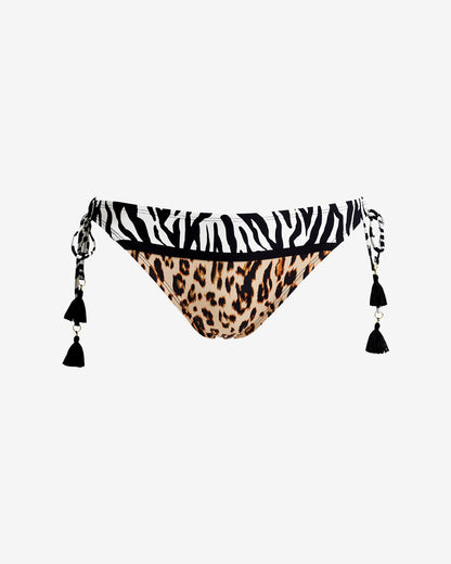 Bleu Rod Beattie Mixed Animal Side Tie Hipster Multi