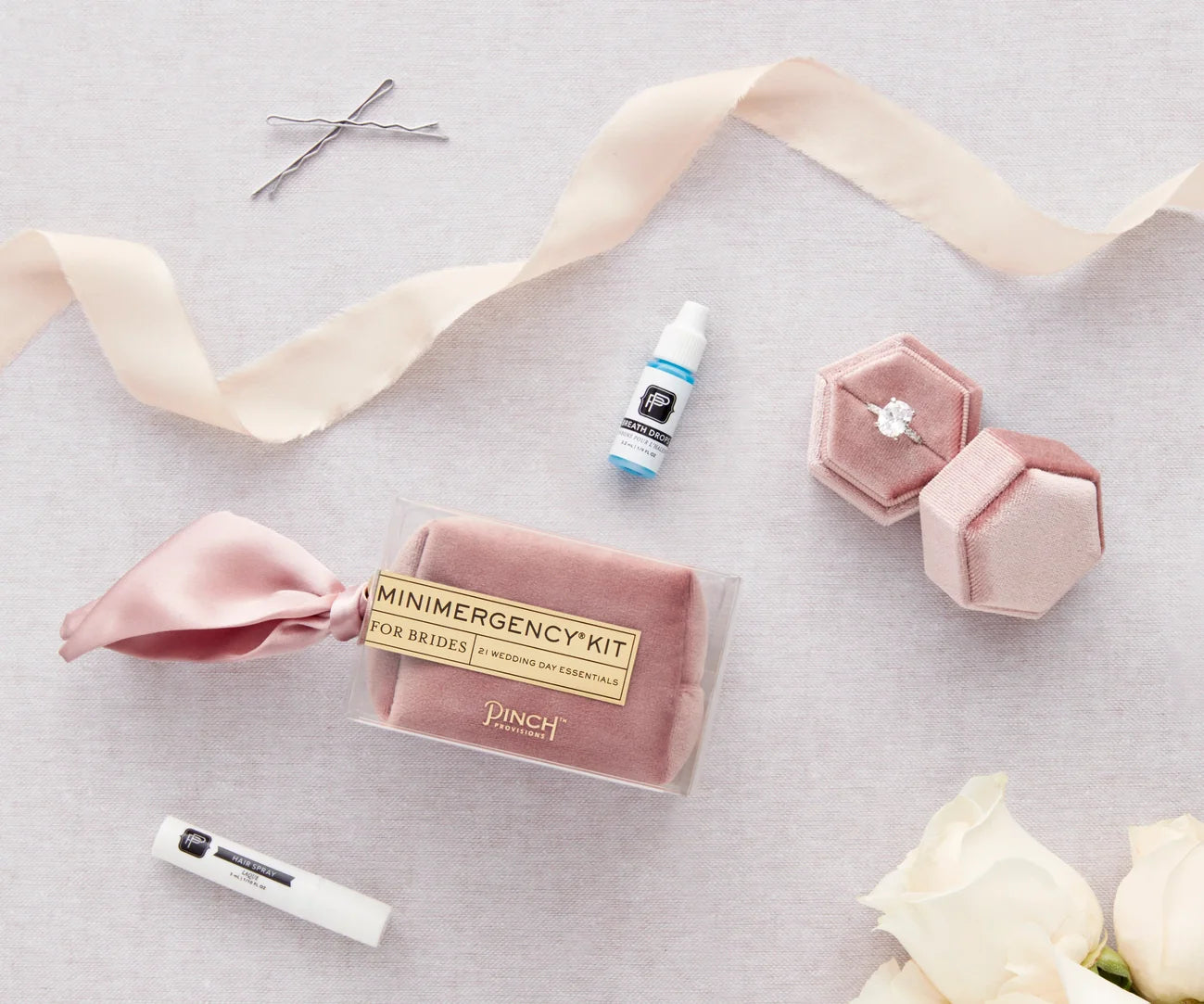 Velvet Minimergency Kit For Brides (Rose)