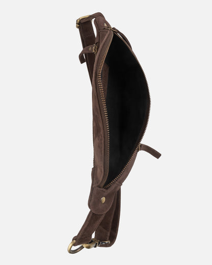 Belle | Suede Leather Belt Bag