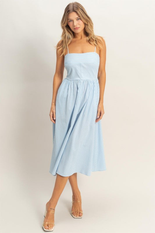 Seaside Stroll Midi Dress