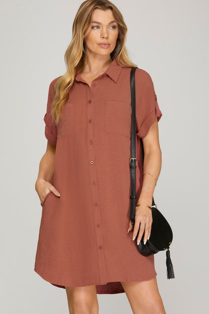 Saturday Stroll Mini Dress