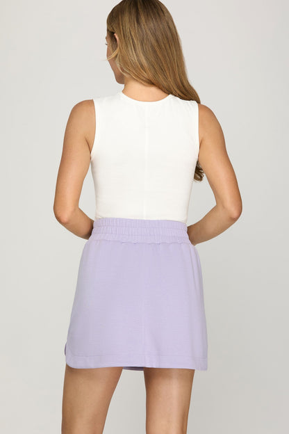 Serene Spring Mini Skort