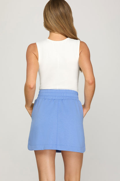 Serene Spring Mini Skort