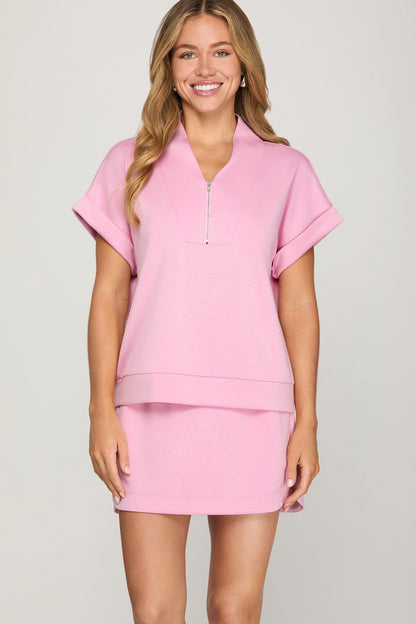 Serene Spring Mini Skort