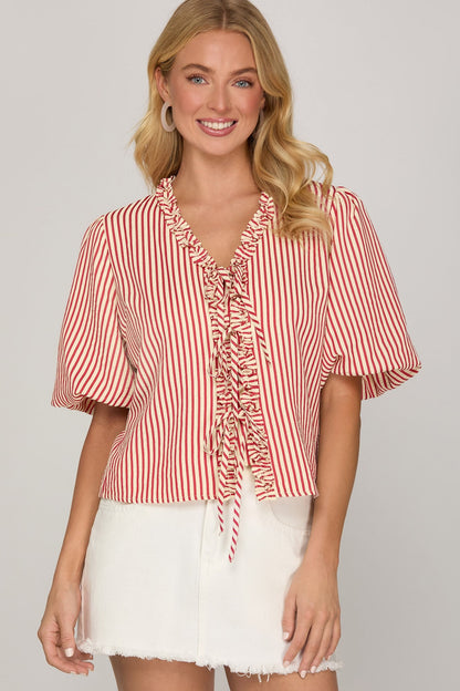 Saylor Striped Top