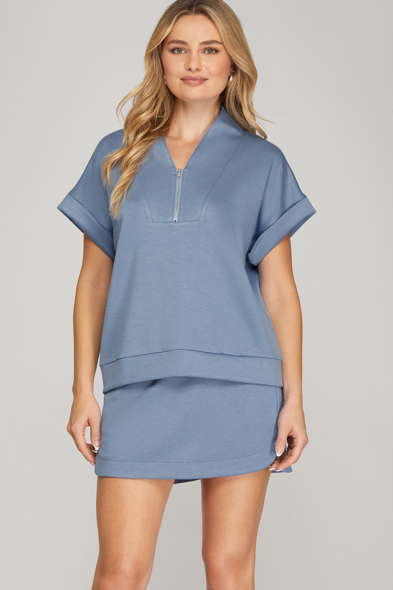 Serene Spring Mini Skort
