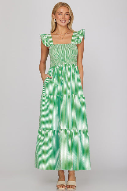 Simply Striped Maxi Dress