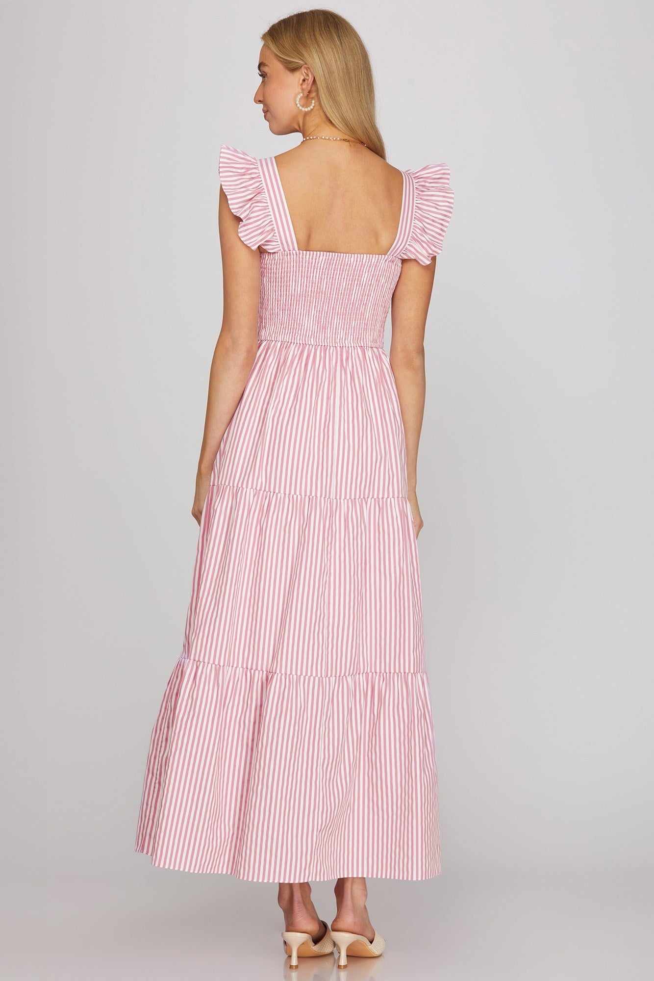 Simply Striped Maxi Dress