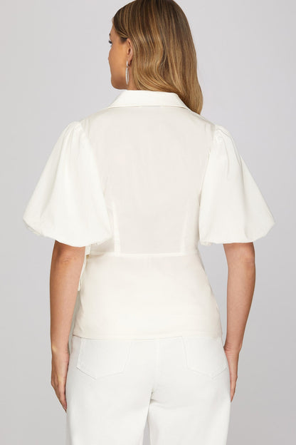 Wrapped In Style Top