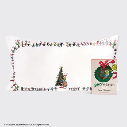 Whoville Satin King Pillowcase