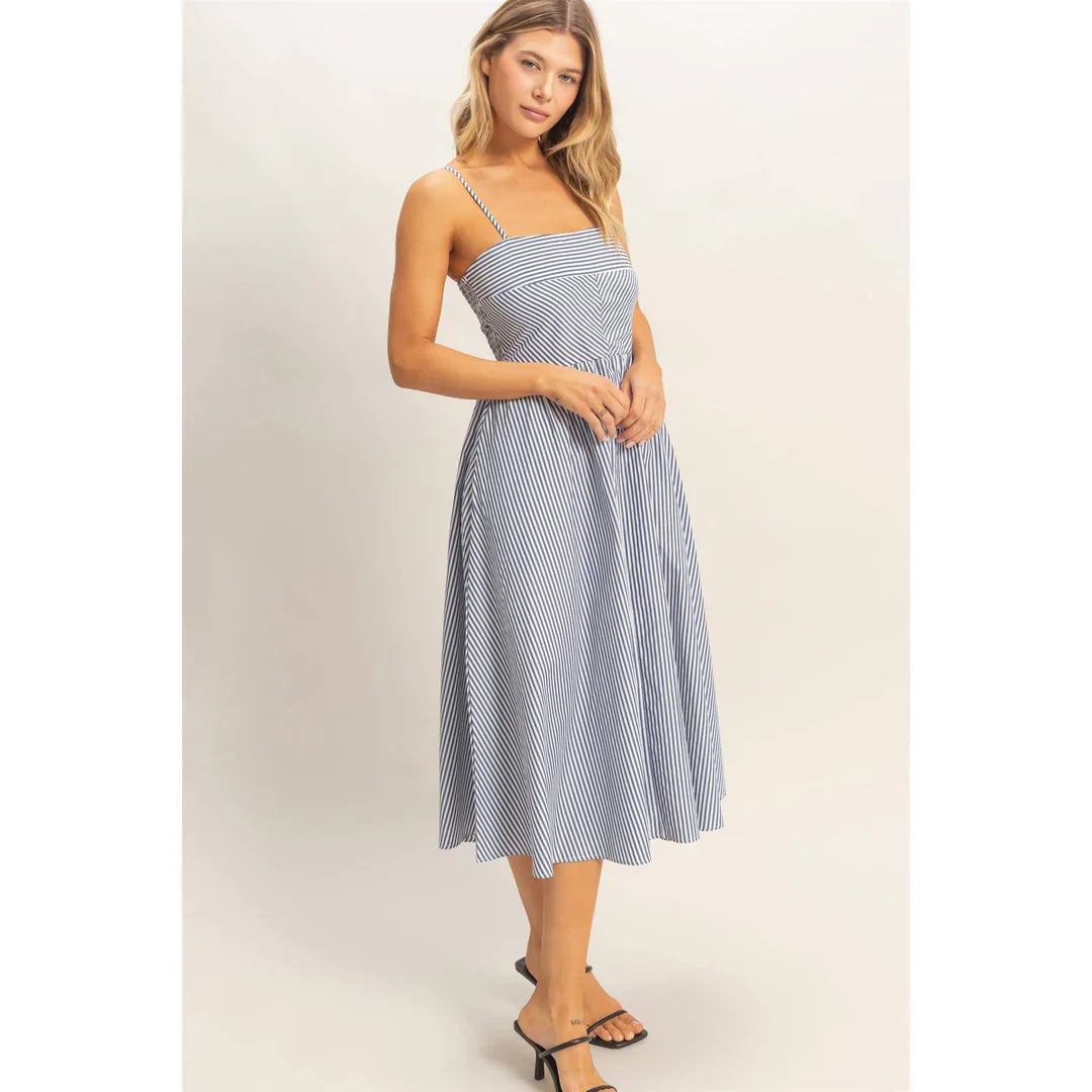 Seaside Stroll Midi Dress