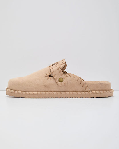 Chic Comfort Stitch Slip On Mules