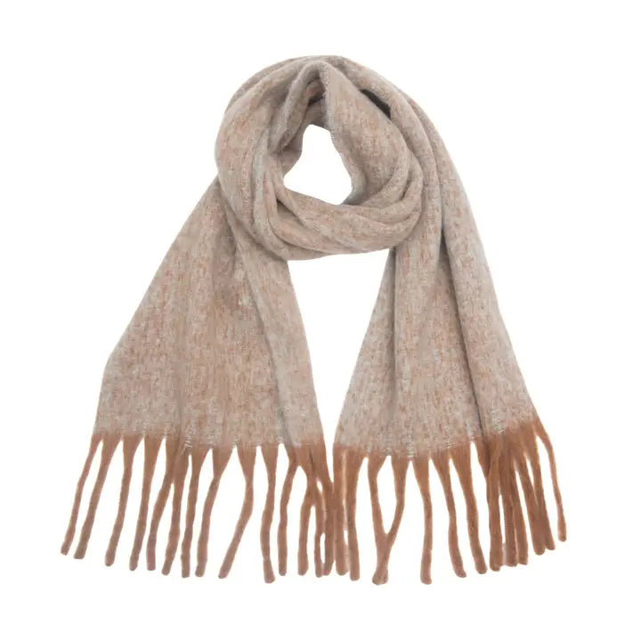 Winter Soft Tassel Scarf