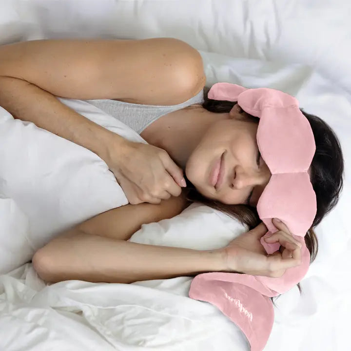 Weighted Sleep Mask (Blush)