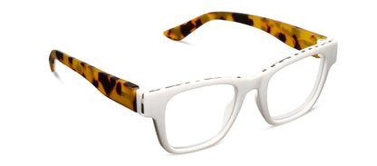 White Bernadette Reading Glasses +1.50