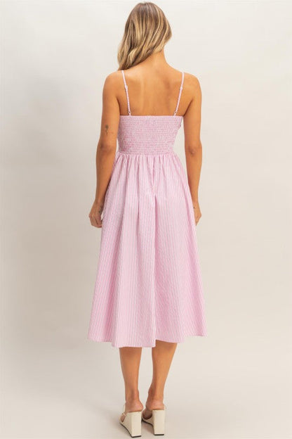 Seaside Stroll Midi Dress
