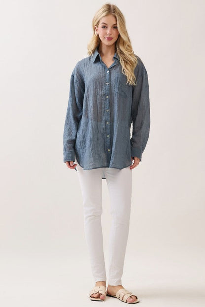 Wren Button Top