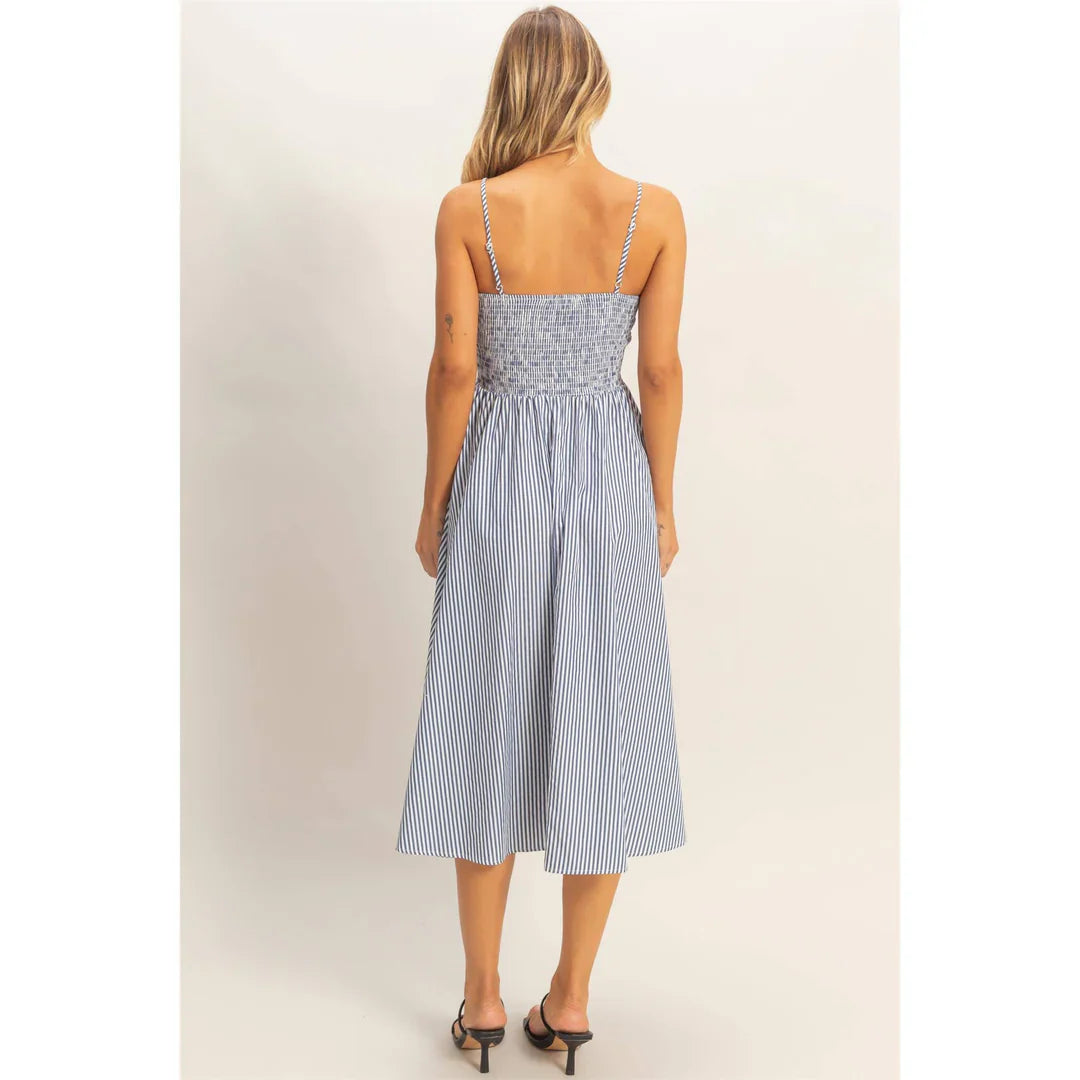 Seaside Stroll Midi Dress