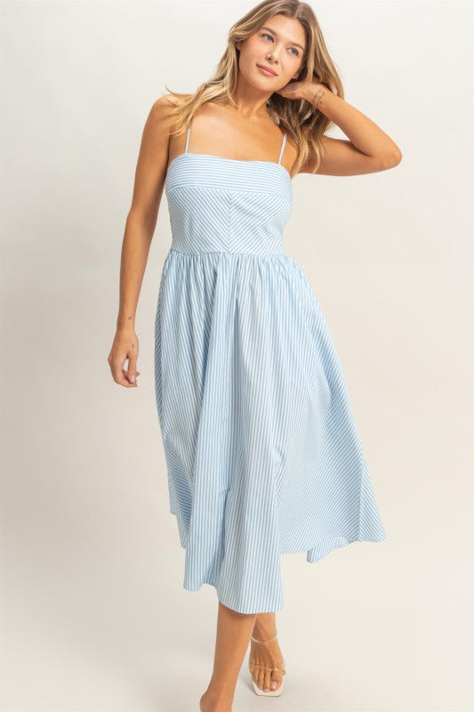 Seaside Stroll Midi Dress