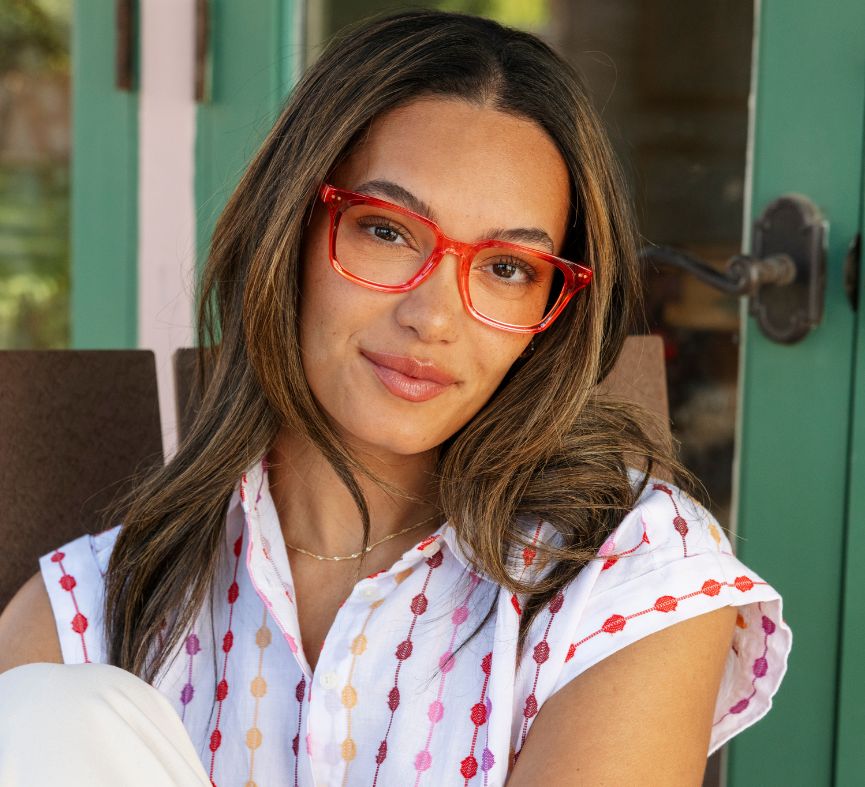 Tiki Reading Glasses (Red +1.25)
