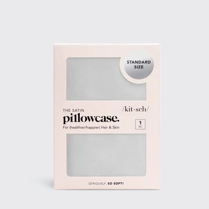 Satin Pillowcase (Silver)