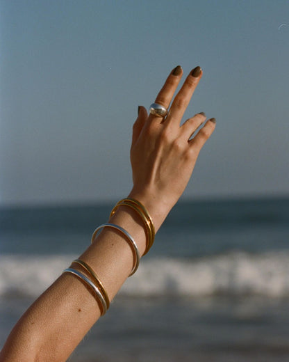 Augustine Bangle Silver