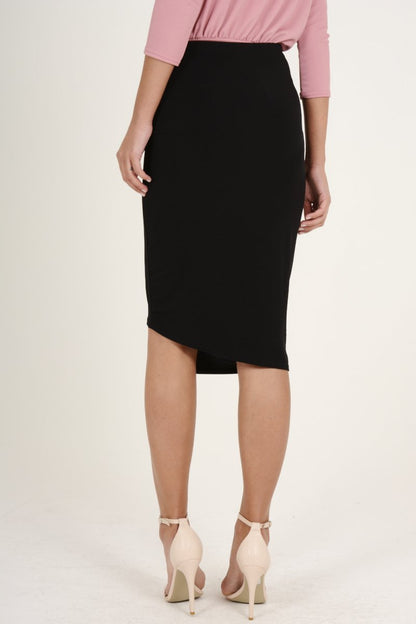 Black Assymetric Skirt - Branna