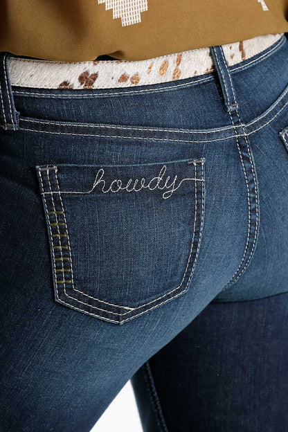 Cruel Howdy Ya'll Hannah Slim Flare Jean