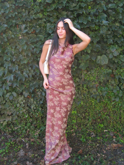 Twilight Rose Maxi Dress