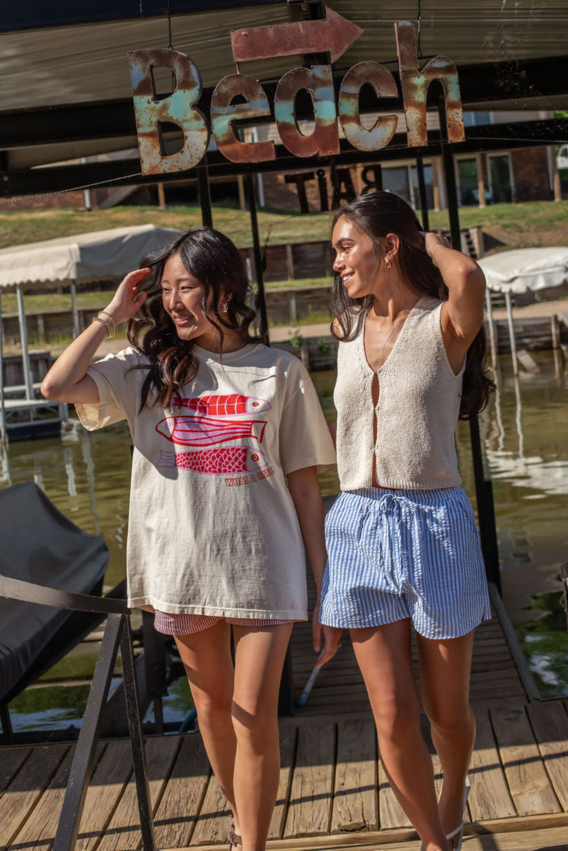 Venice Striped Shorts