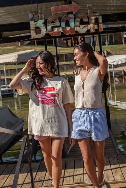 Venice Striped Shorts