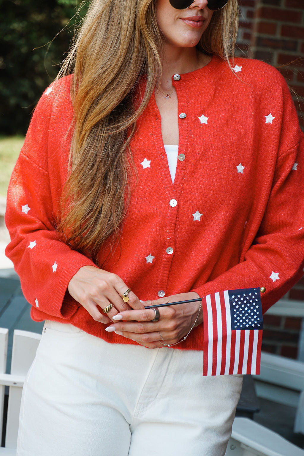 Star Spangled Cardigan