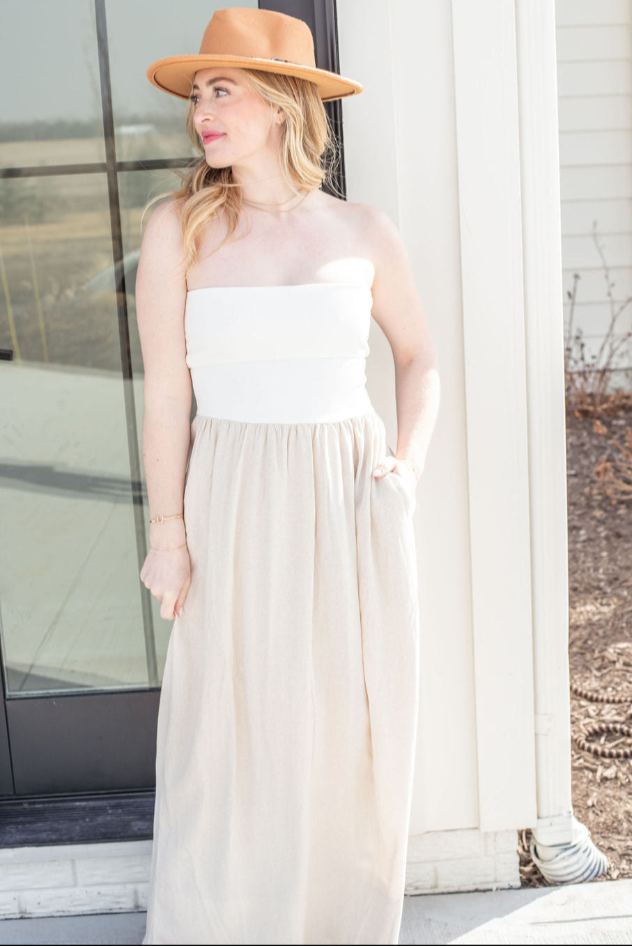Separate Ways Midi Dress