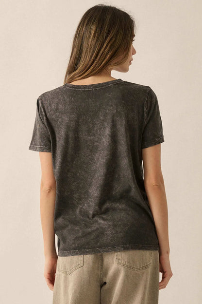 I Love the 70s Vintage-Wash Music Graphic Tee