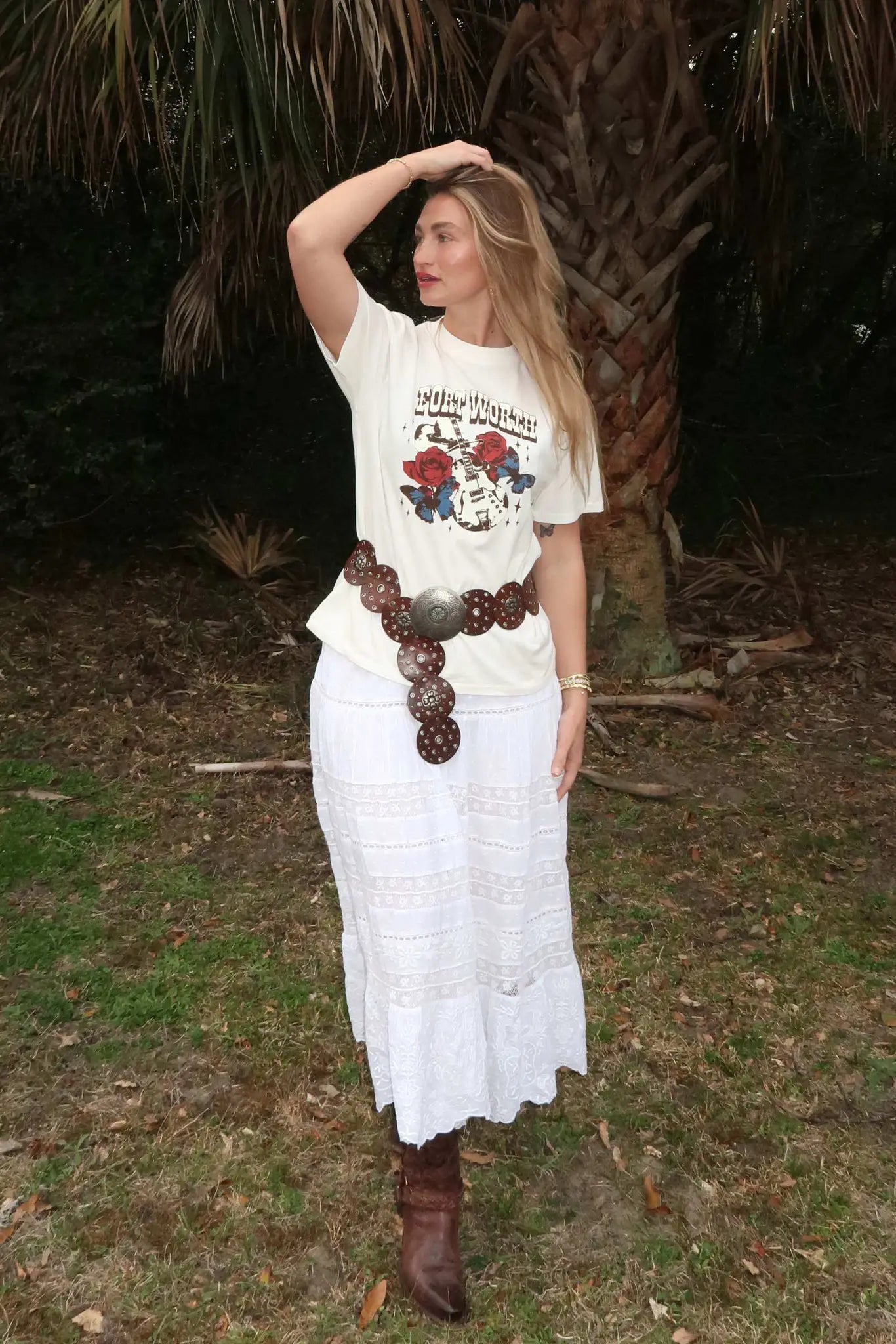 Fort Worth Garment-Washed Graphic Tee