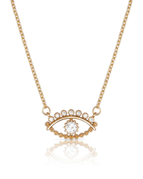 All Knowing Eye Crystal Necklace