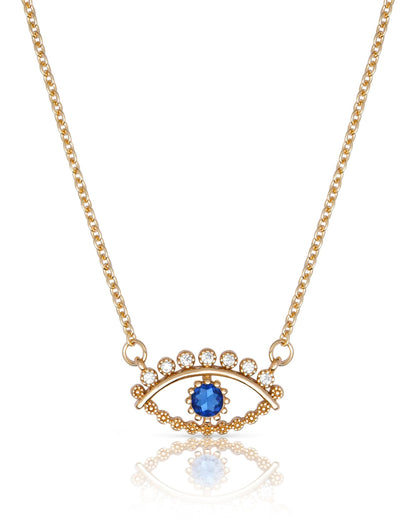 All Knowing Eye Crystal Necklace