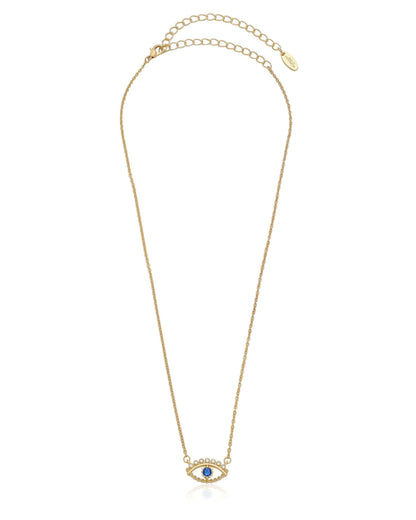 All Knowing Eye Crystal Necklace