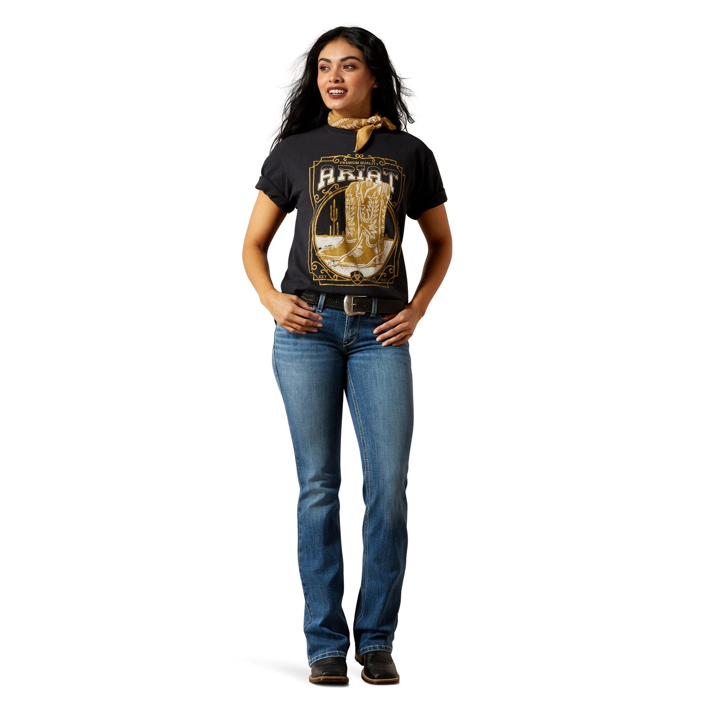 Ariat Black Boot Cloche T-Shirt