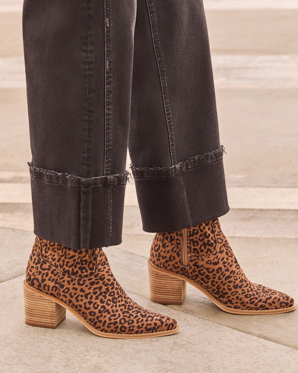 Alexie Suede Bootie