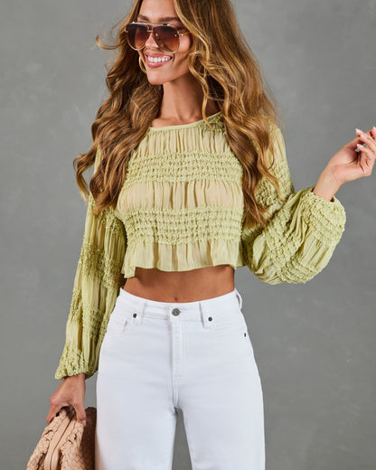Crew Long Sleeve Top