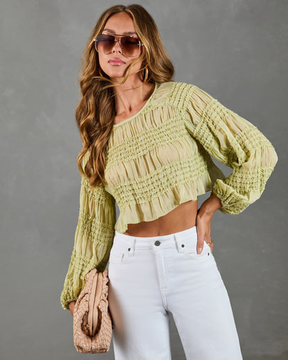 Crew Long Sleeve Top