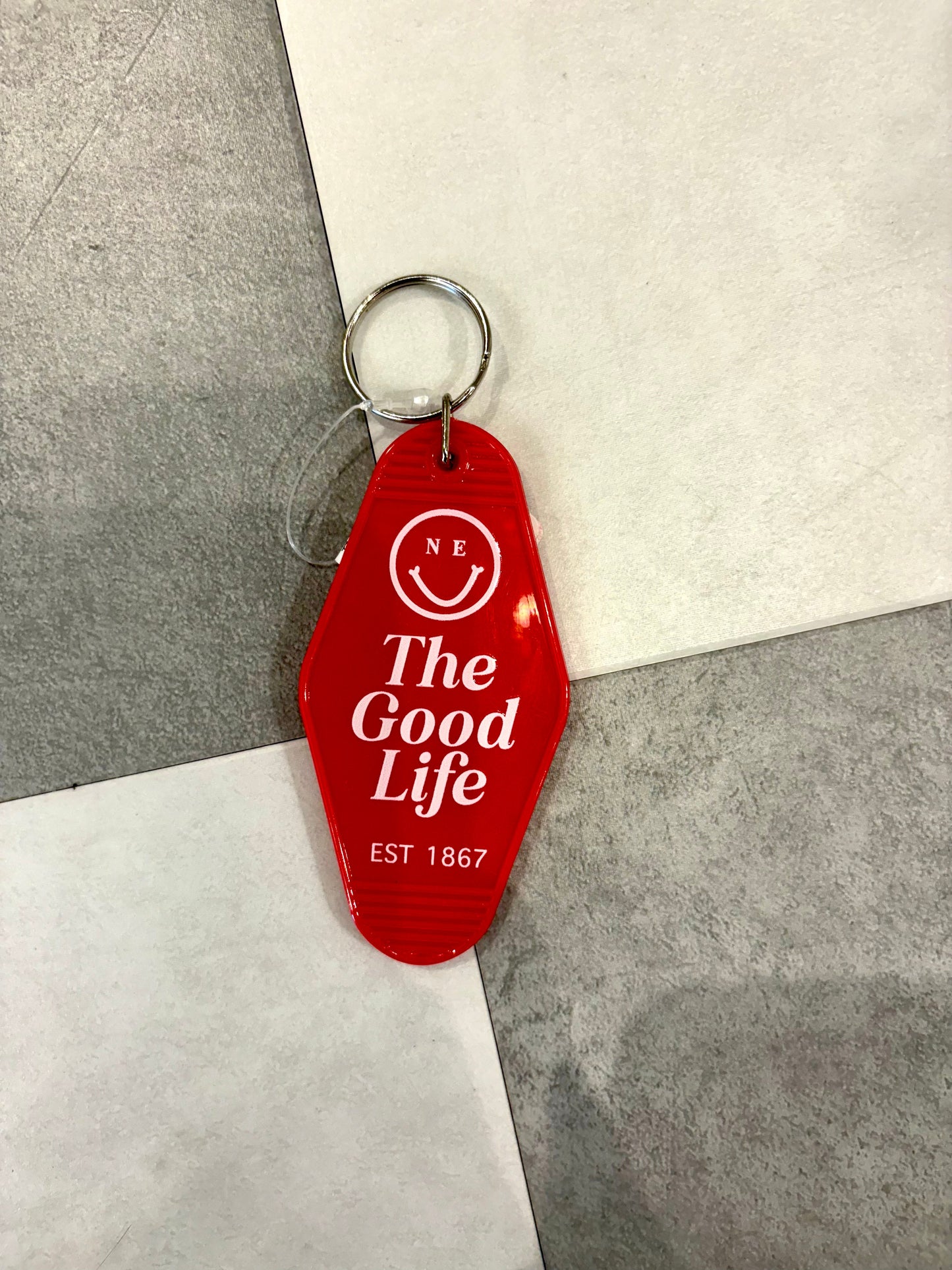 The Good Life Keychain (Red)