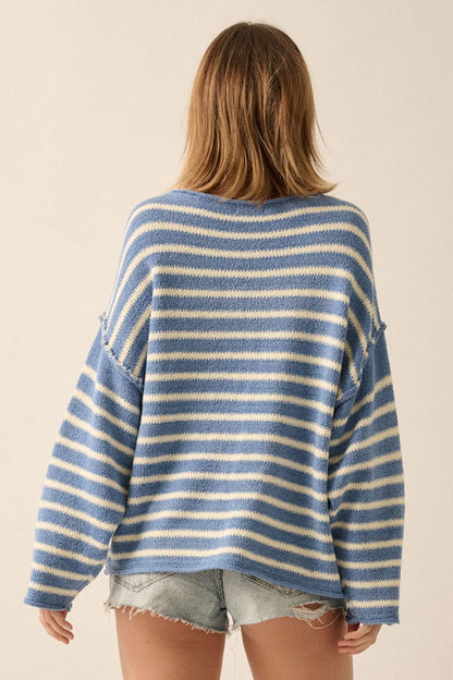 Stripe Hype Oversized Striped Sweater