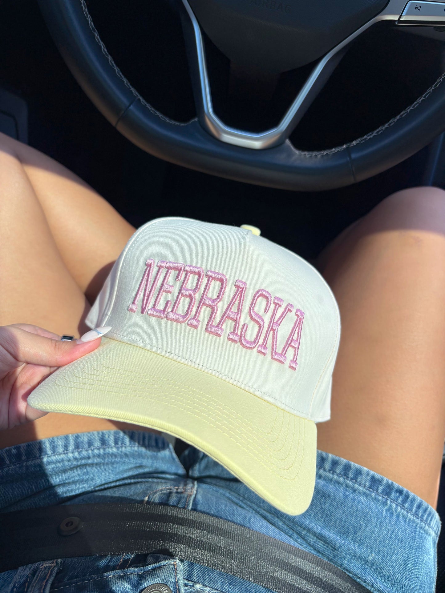 Sunny Nebraska Trucker Hat