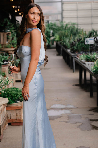 Seraphina Satin Maxi Dress