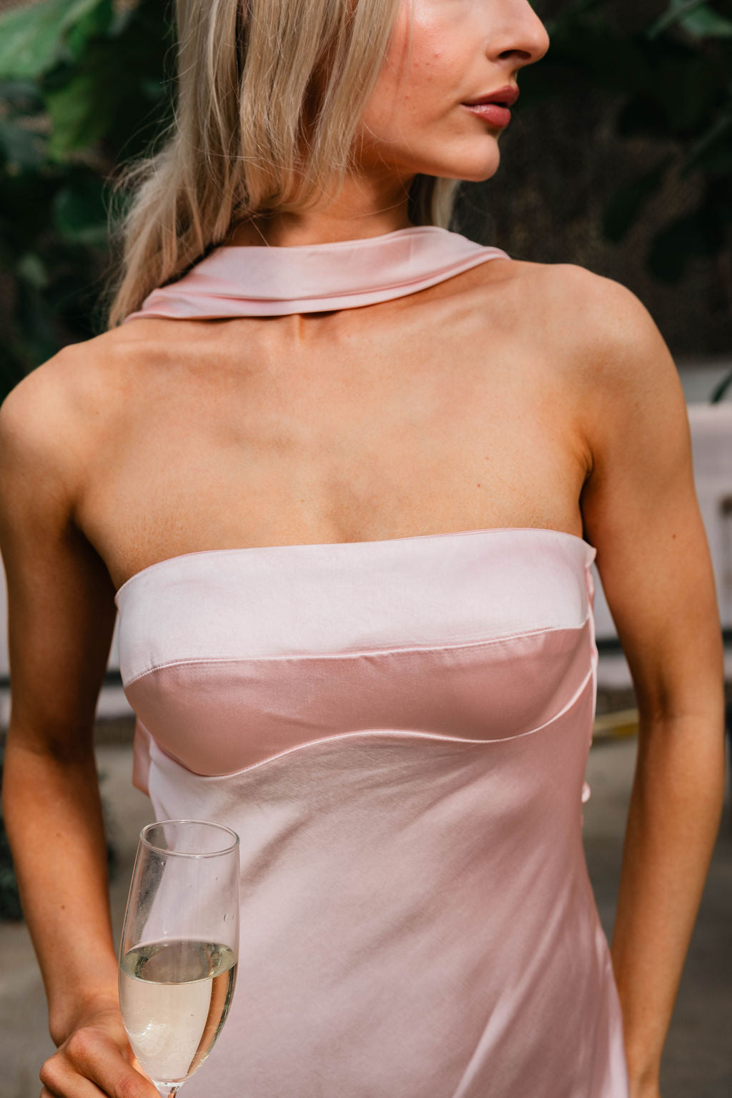Seraphina Satin Maxi Dress